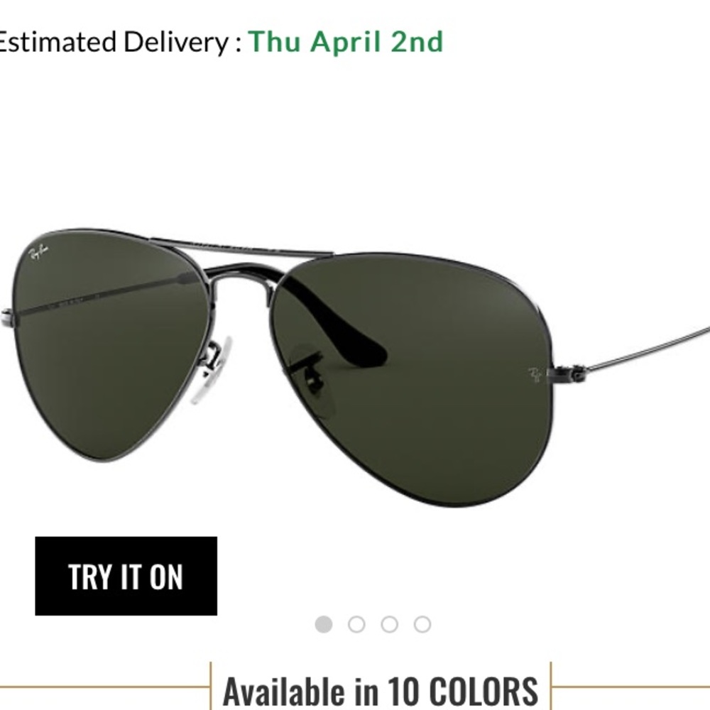 Black Rayban aviators